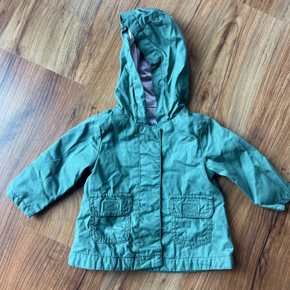 Baby green jacket